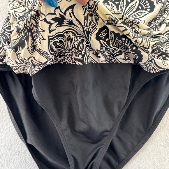 Lauren Ralph Lauren Tank One Piece Swimsuit Floral Tummy Control Size‎ 14 - Picture 6 of 14